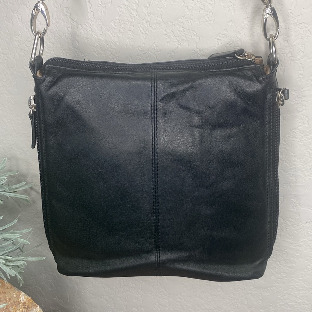 Gun Tote’n Mamas Black Leather Crossbody Purse Carry and Conceal GTM - Picture 2 of 10